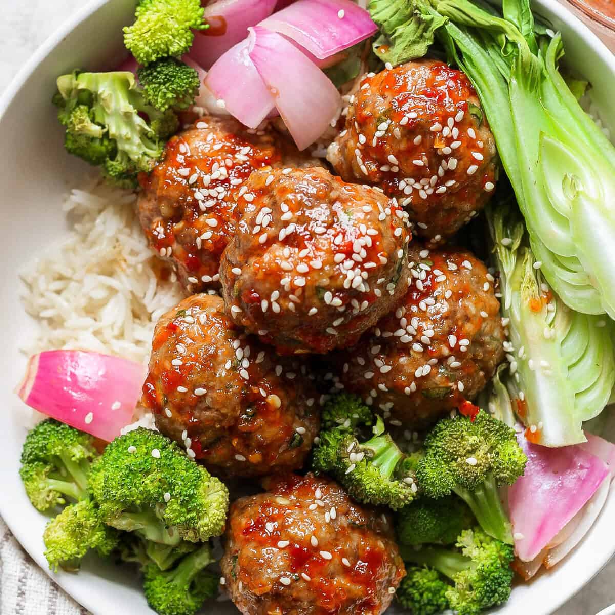 Sweet Chili Garlic Meatballs: Versatile & Easy Meal Prep Guide